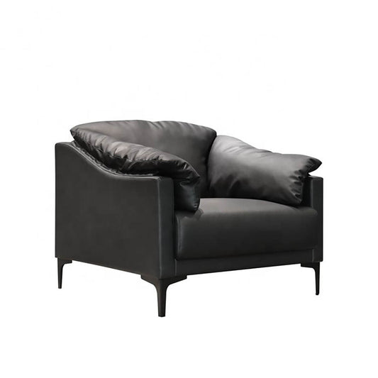 Huimei SF-237 Office Sofa Set, Black Color