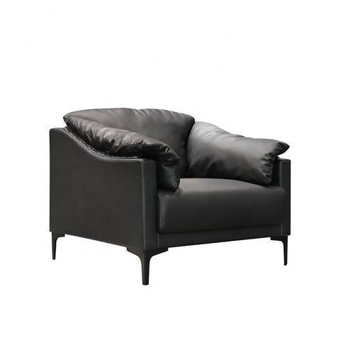 Huimei SF-237 Office Sofa Set, Black Color