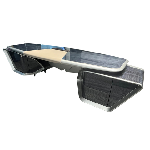 HUIMEI Executive Desk – Luxury High-End Aircraft-Modeling CEO Table (260 × 100 cm)