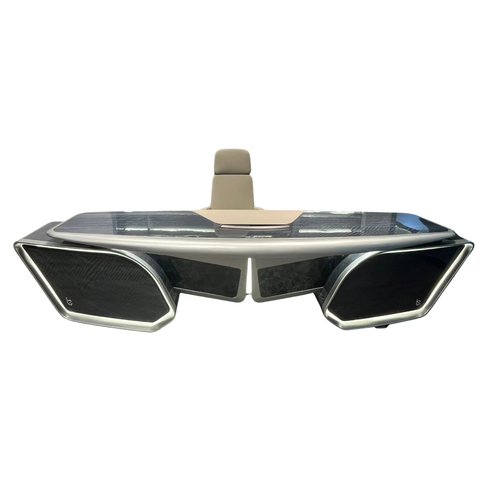 HUIMEI Executive Desk – Luxury High-End Aircraft-Modeling CEO Table (260 × 100 cm)