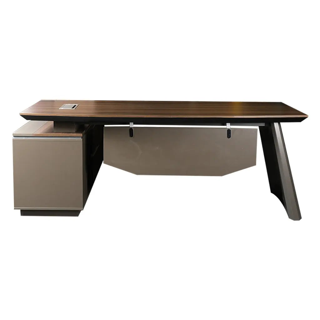 Huimei Executive Office Table Brown Color Huimei Furniture