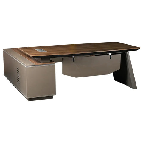 Huimei Executive Office Table Brown Color Huimei Furniture
