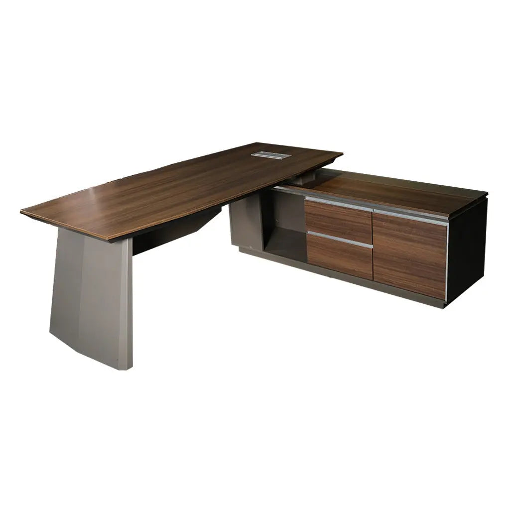 Huimei Executive Office Table Brown Color Huimei Furniture