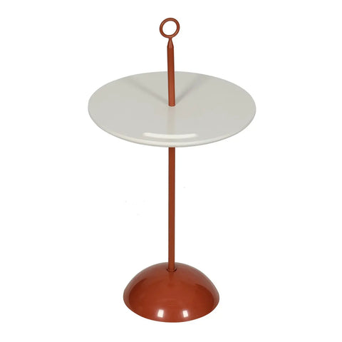 Huimei Coffee Table Set with Round Design and High-Density Fiber Base – White Color Huimei Furniture