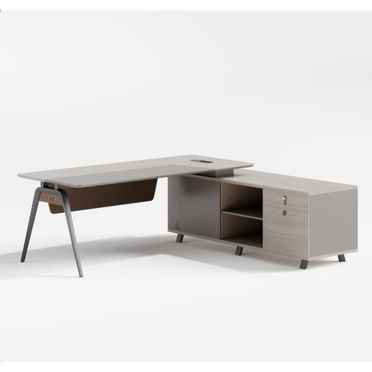 Huimei Executive Office Table, Light Oak Color, YD-220