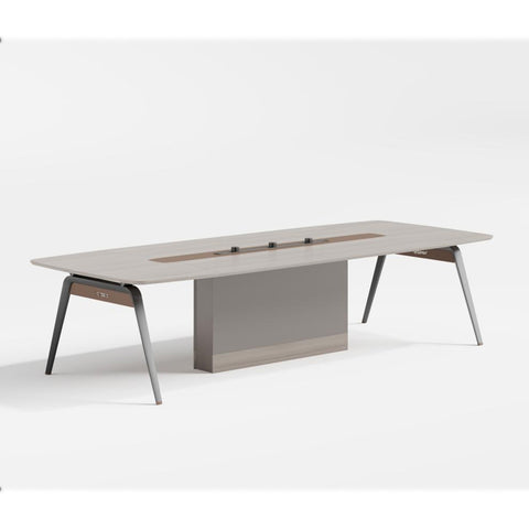 Huimei Office Meeting Table, White Oak Color
