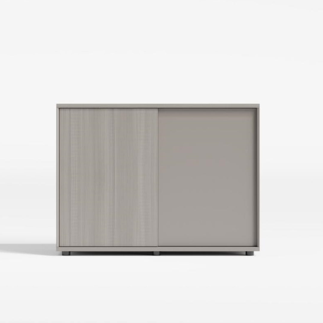 Huimei YD-120 Low Cabinet, White Oak Color