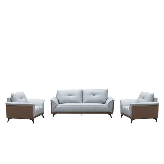 Huimei XP-227-B Office Sofa Set, Grey Color